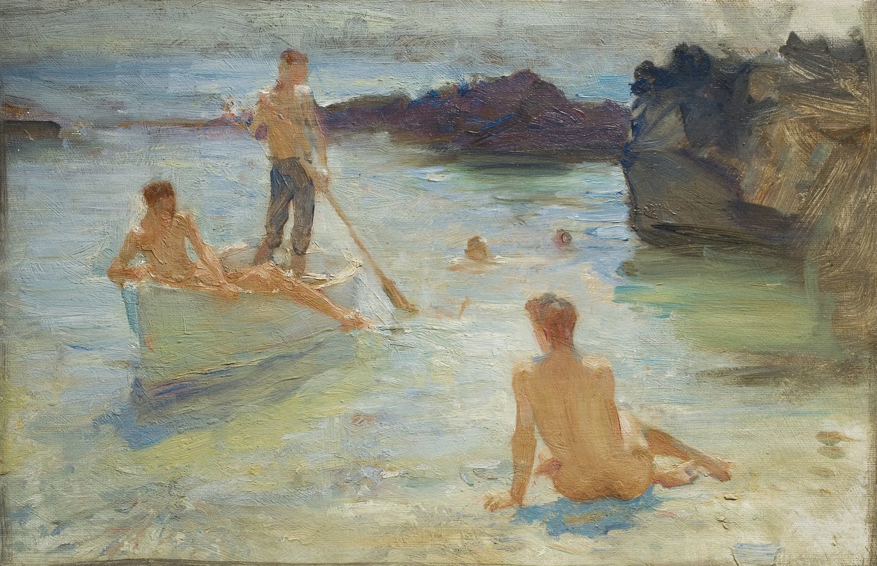 Estudio para Esplendor Matutino, c.1921 de Henry Scott Tuke