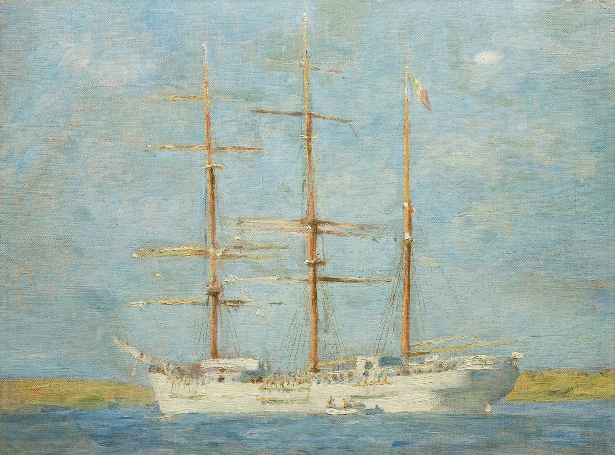 Barca Blanca de Henry Scott Tuke