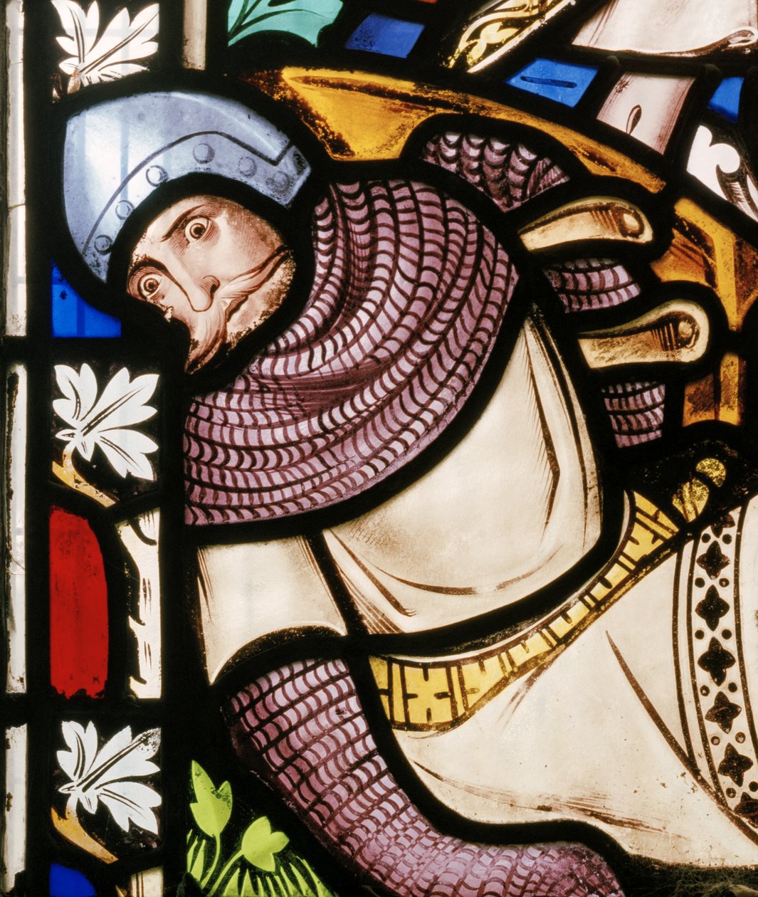 Moreton In Marsh, San David, detalle de la ventana este, Lavers & Barraud, Henry Stacy Marks, La Resurrección, 1858 de Henry Stacey Marks