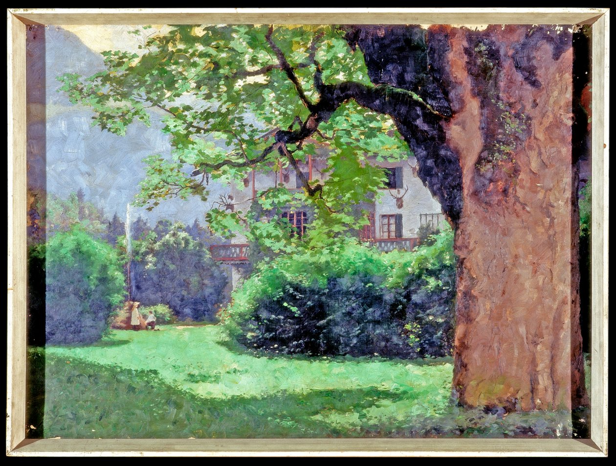 Escena de jardín de Henry Straker
