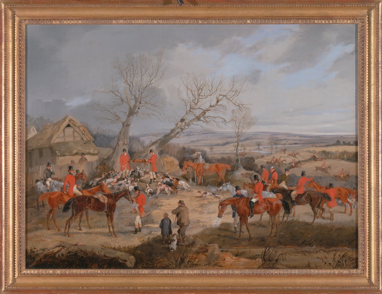 Escena de Caza: La Matanza de Henry Thomas Alken
