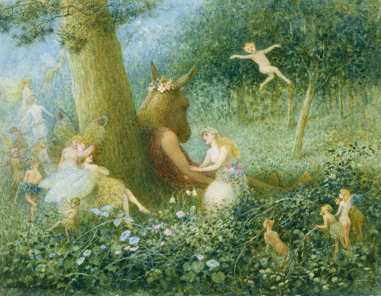 Sueño de una noche de verano, 1895 de Henry Towneley Green