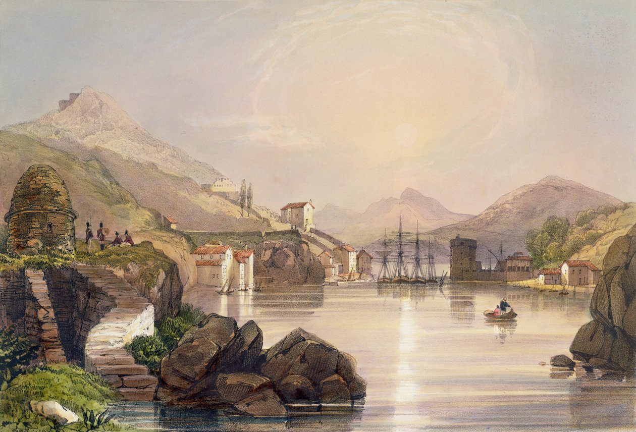 Puerto de Pasajes, 1828 de Henry Wilkinson