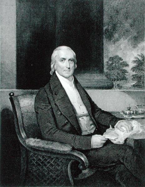 Philip Syng Physick (1768-1837) grabado por Richard W. Dodson (1812-67) de Henry (after) Inman