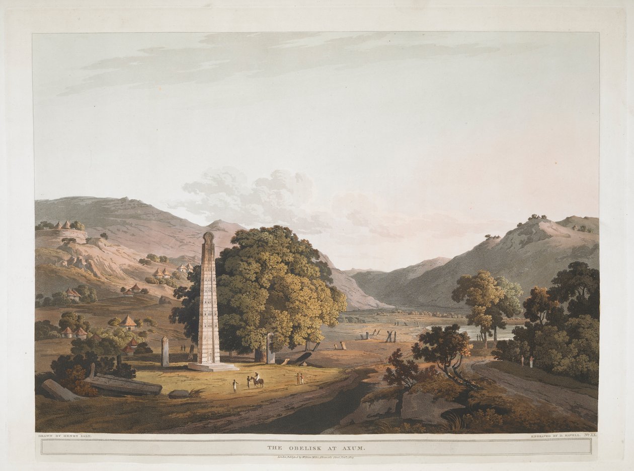 El obelisco de Axum de Henry (after) Salt