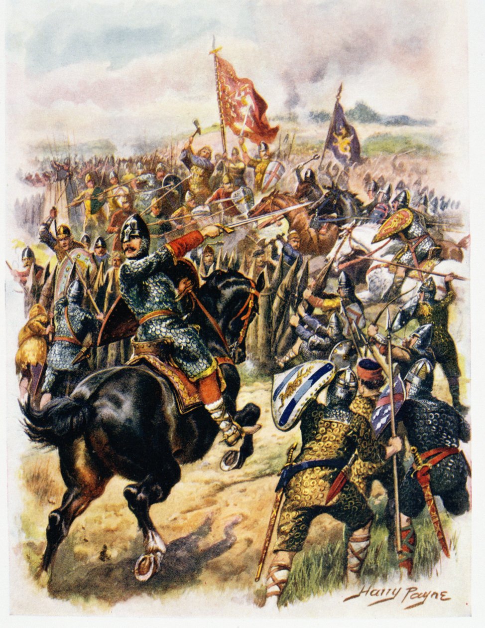 La última resistencia de Harold, ilustración de 