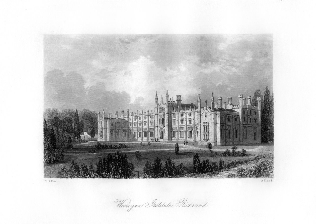 Instituto Wesleyano, Richmond, siglo XIX de Henry Adlard