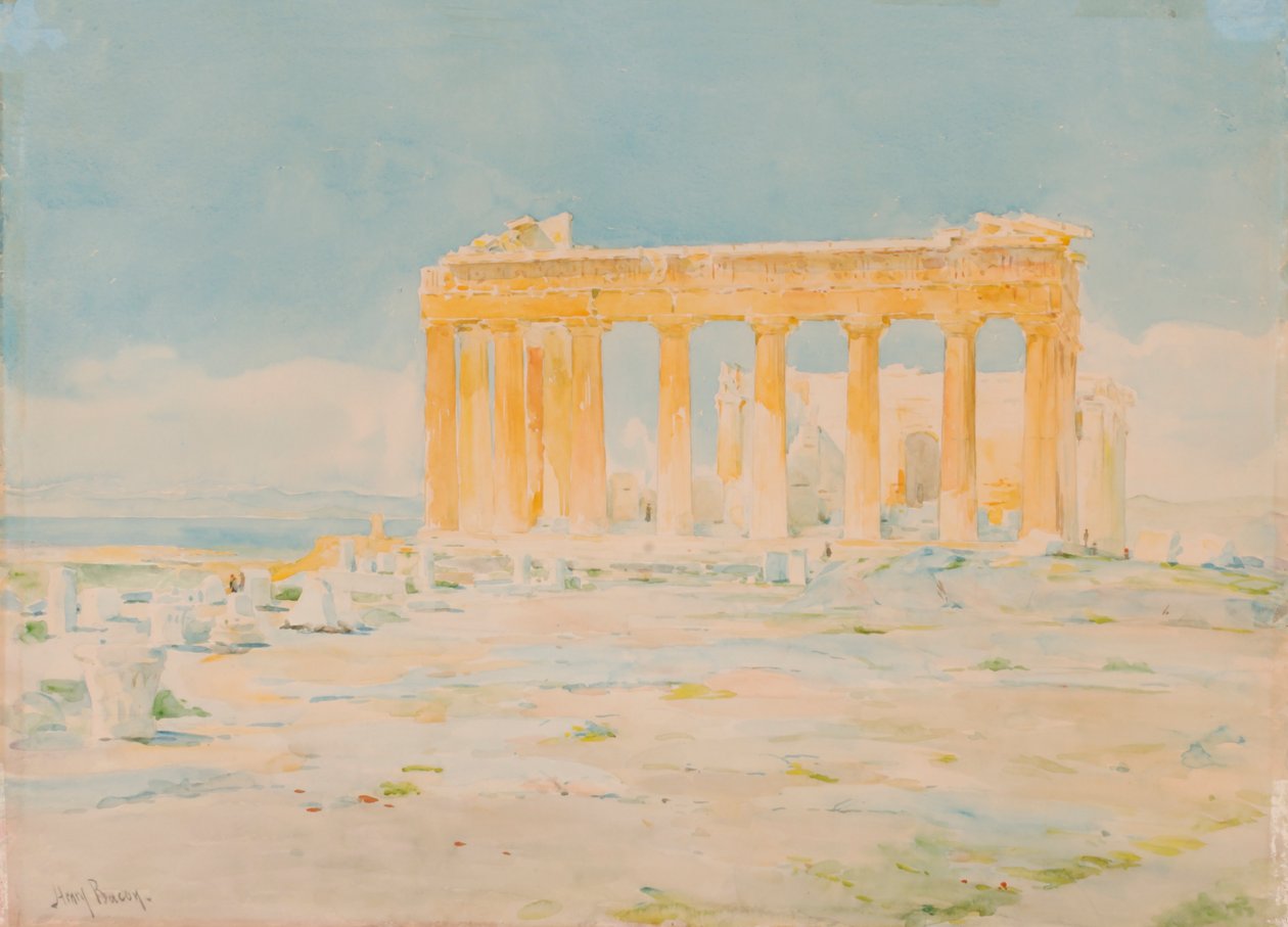 El Partenón, fachada este, s.f. de Henry Bacon