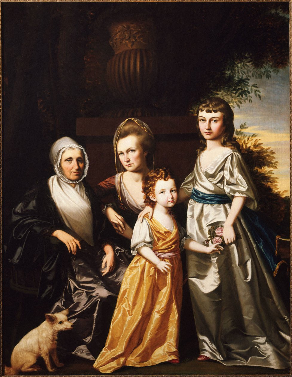 La familia Hartley de Henry Benbridge