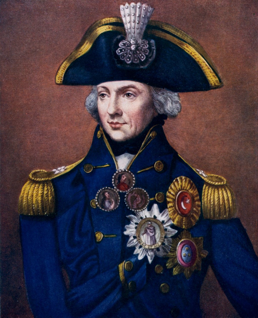 Almirante Sir Horatio Nelson, 1798-1799, c1920 de Henry Bone