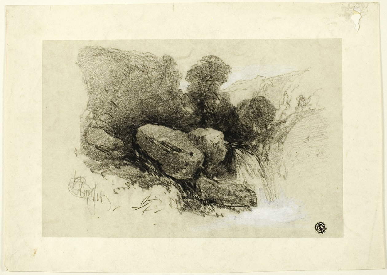 Escena rocosa de Henry Bright