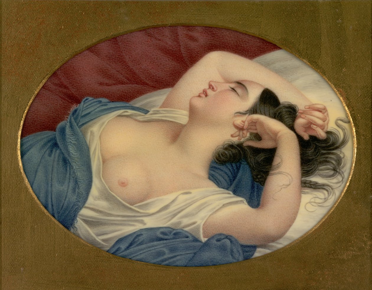 La bella durmiente, ca. 1850 de Henry Brintnell Bounethea