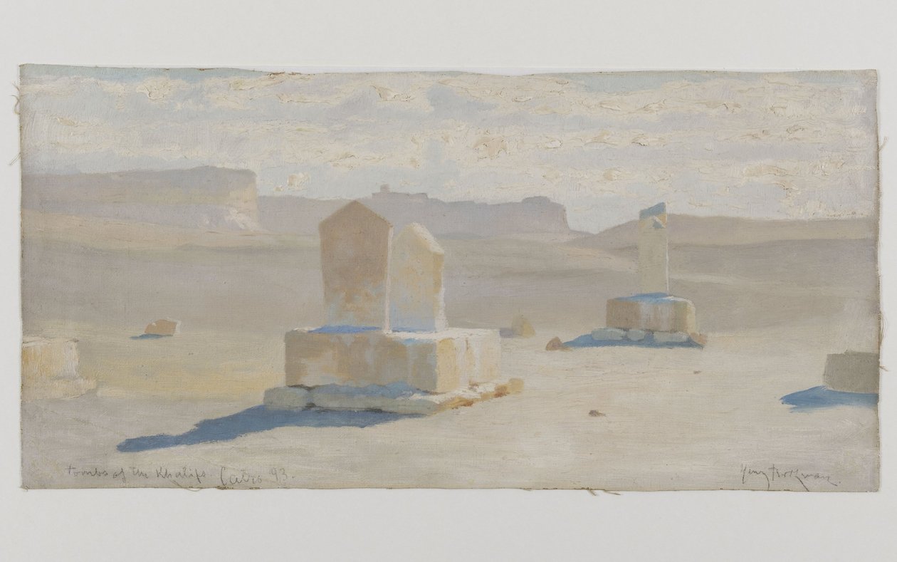 El Cairo, tumbas de los califas de Henry Brokman Knudsen
