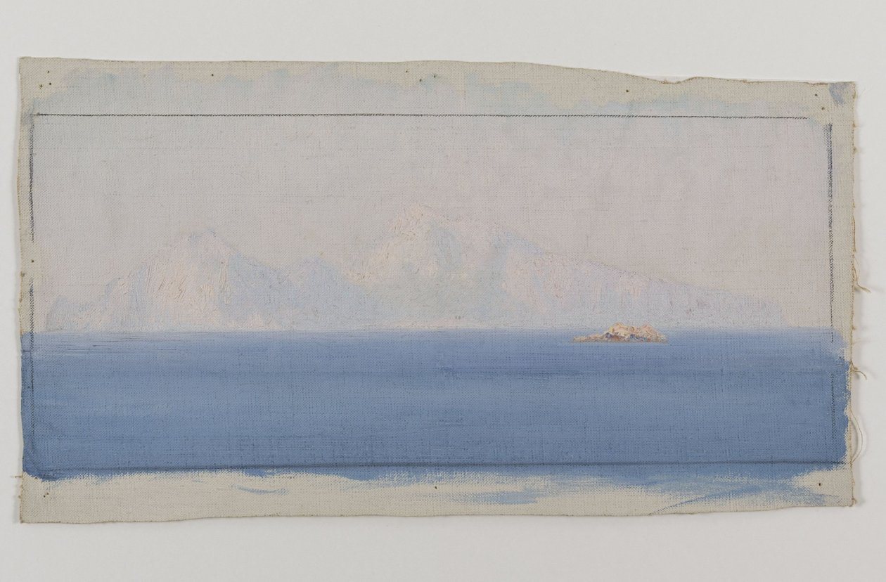 Capri, entre 1910 y 1912 (óleo sobre lienzo) de Henry Brokman Knudsen