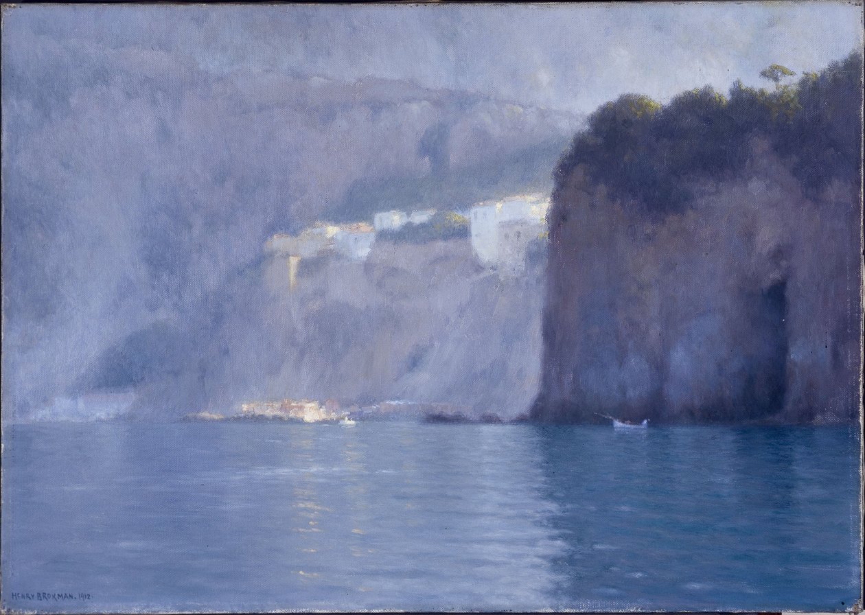 Meta (estilo Maeterlinck), en 1912 (óleo sobre lienzo) de Henry Brokman Knudsen
