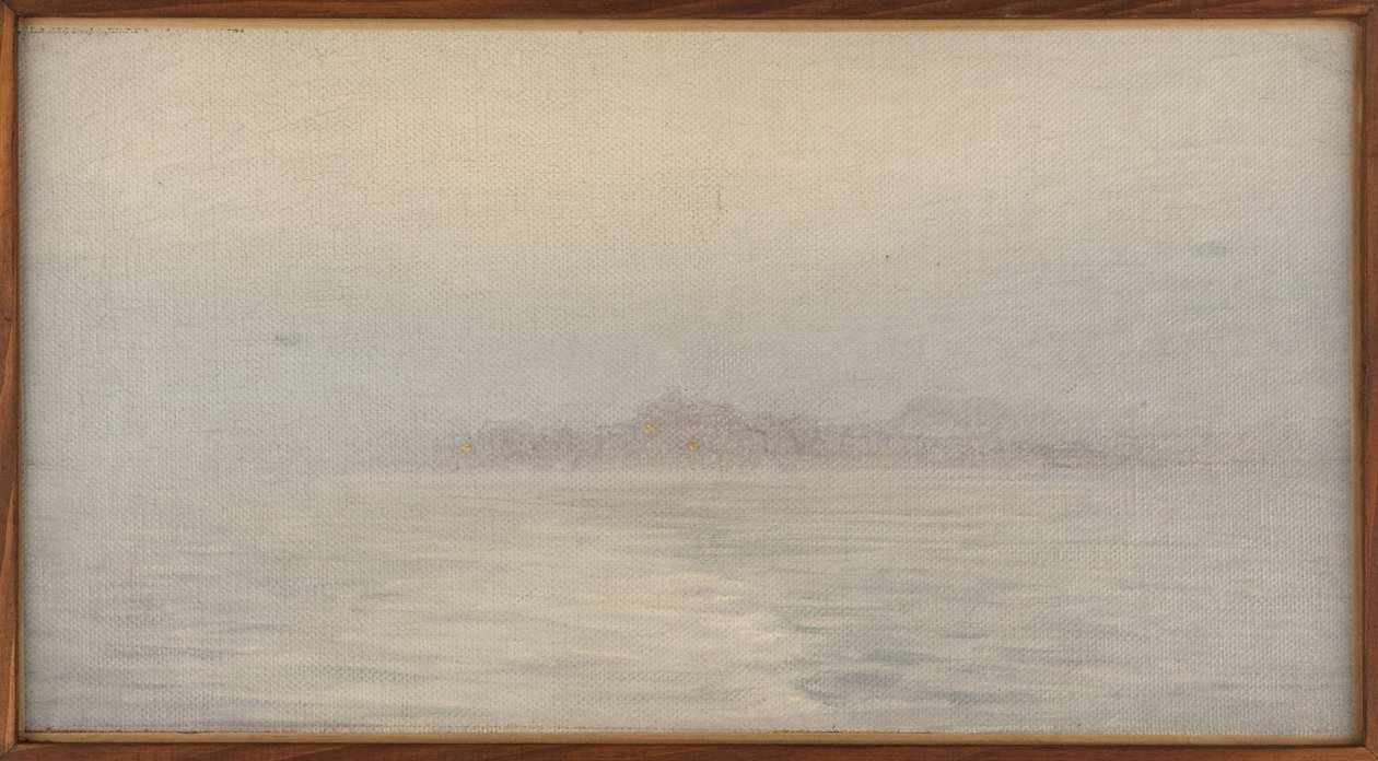 Niebla en el mar, hacia 1911 (óleo sobre lienzo) de Henry Brokman Knudsen