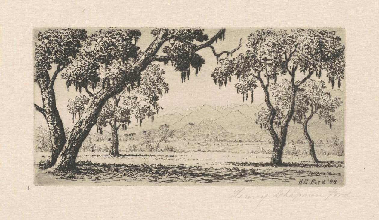 Paisaje de California de Henry Chapman Ford