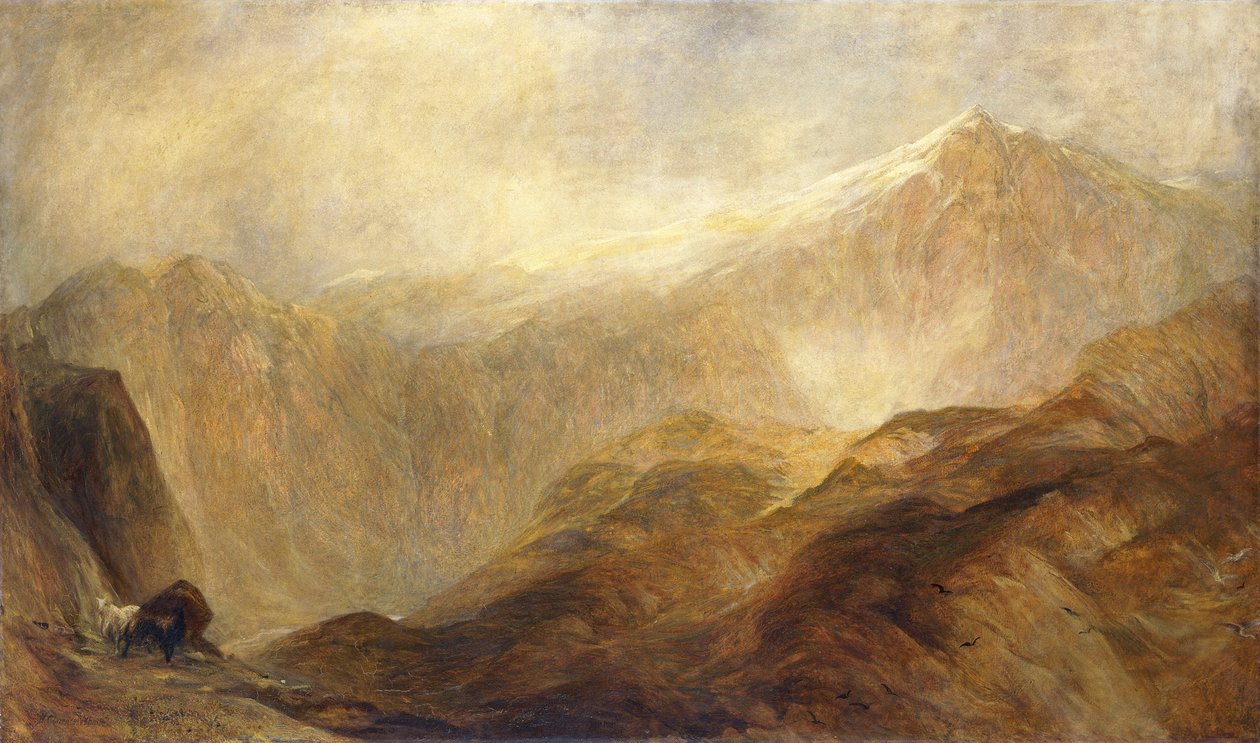 Snowdon, 1848-1912 de Henry Clarence Whaite