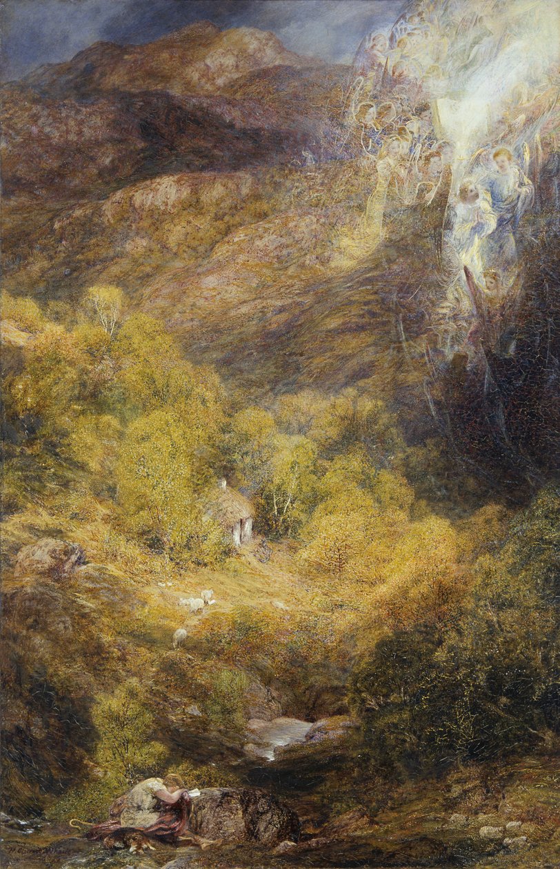La visión del penitente: El sueño del pastor de Henry Clarence Whaite