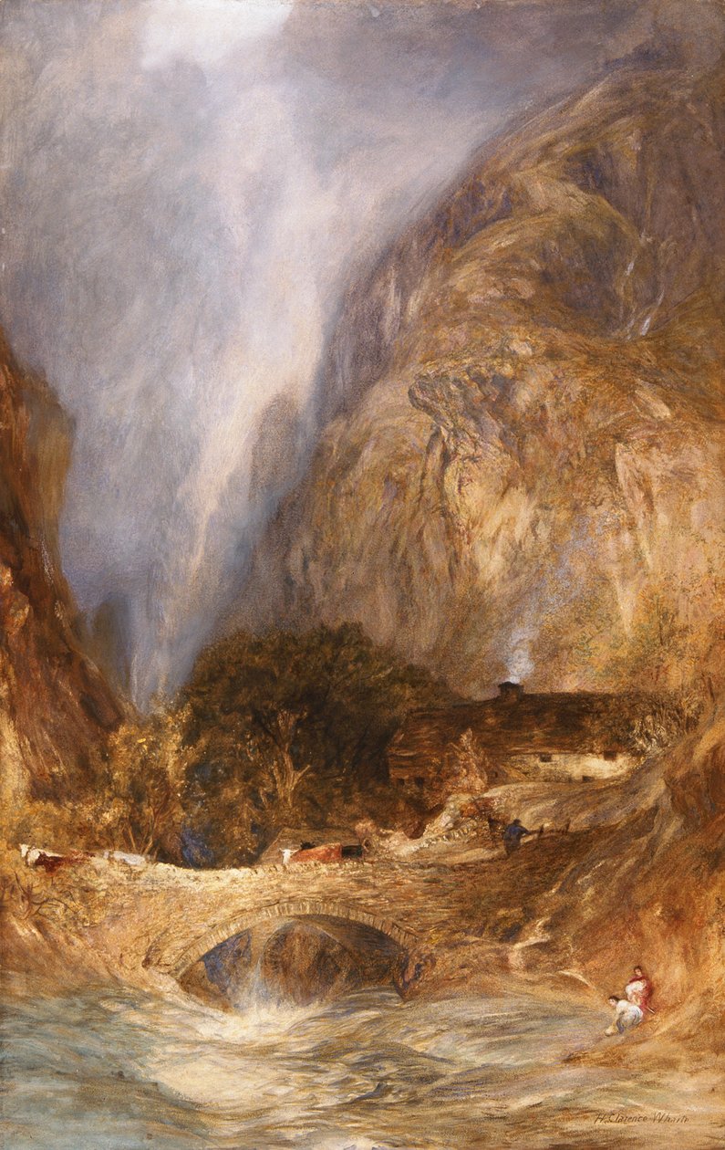 El puente romano de Henry Clarence Whaite