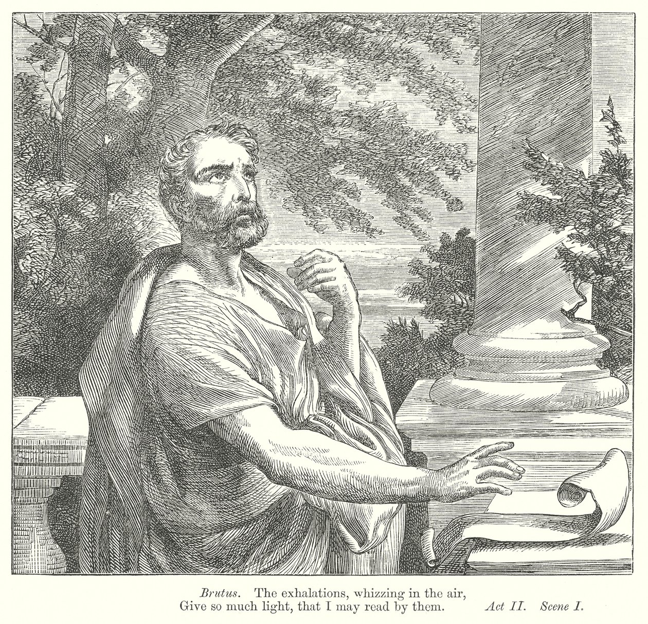Julio César (grabado) de Henry Courtney (after) Selous