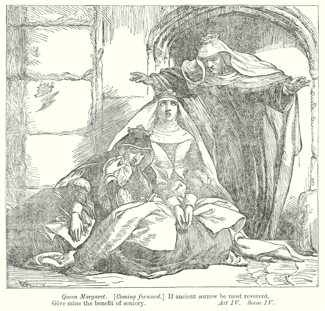 Rey Ricardo III (grabado) de Henry Courtney (after) Selous