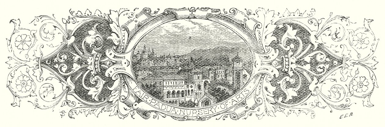 Padua (grabado) de Henry Courtney (after) Selous
