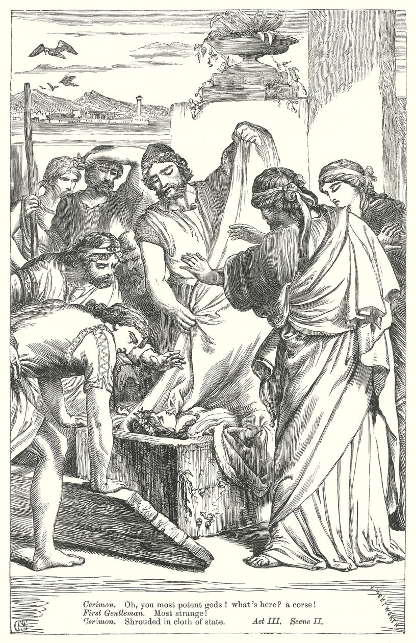 Pericles (grabado) de Henry Courtney (after) Selous
