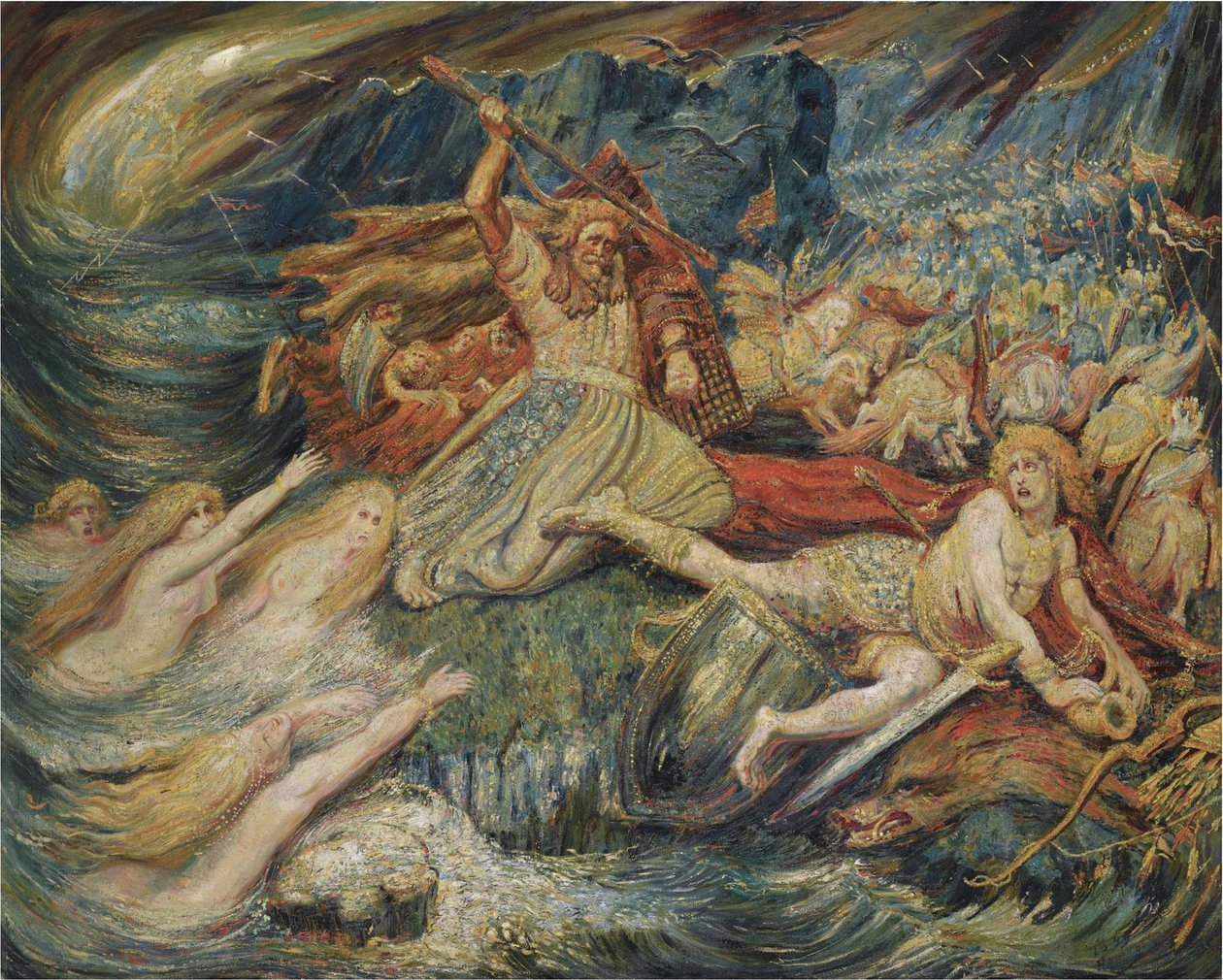 La Muerte de Sigfrido, 1899 de Henry De Groux