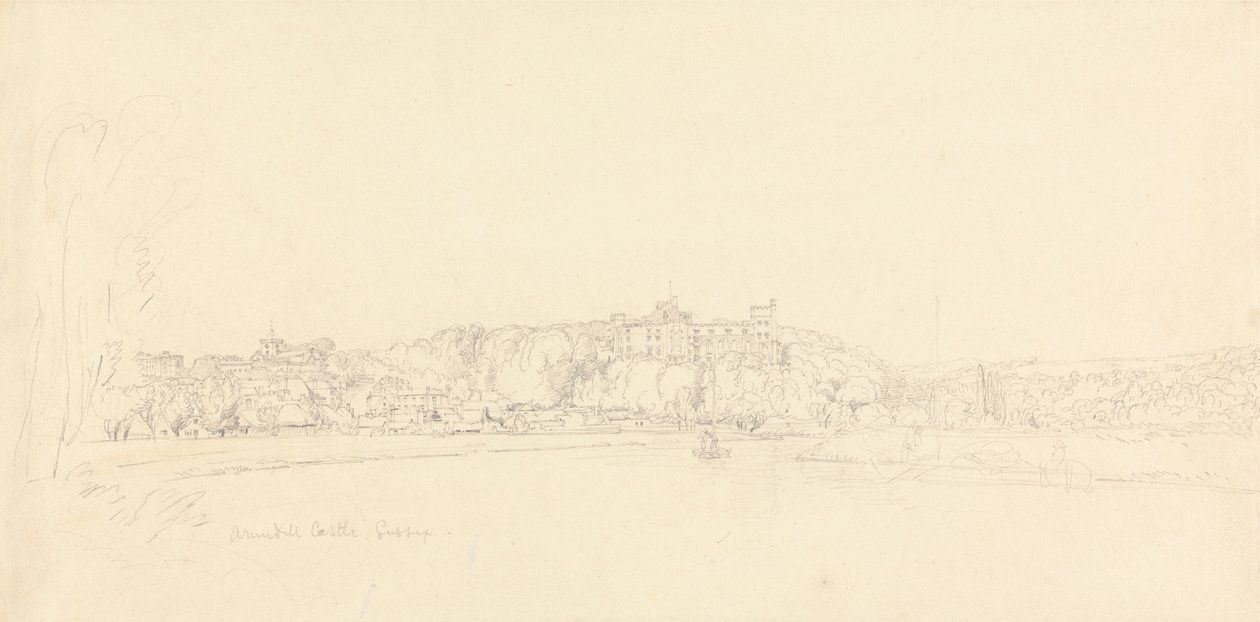 Castillo de Arundel, Sussex de Henry Edridge