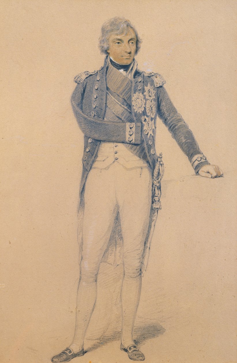 Horatio Nelson (1758-1805) de Henry Edridge