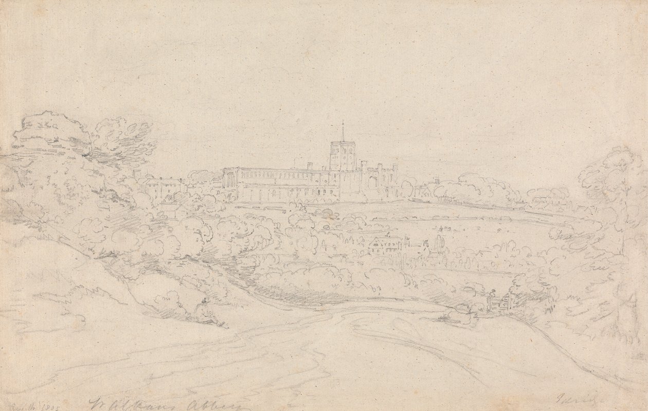 Abadía de St. Alban de Henry Edridge