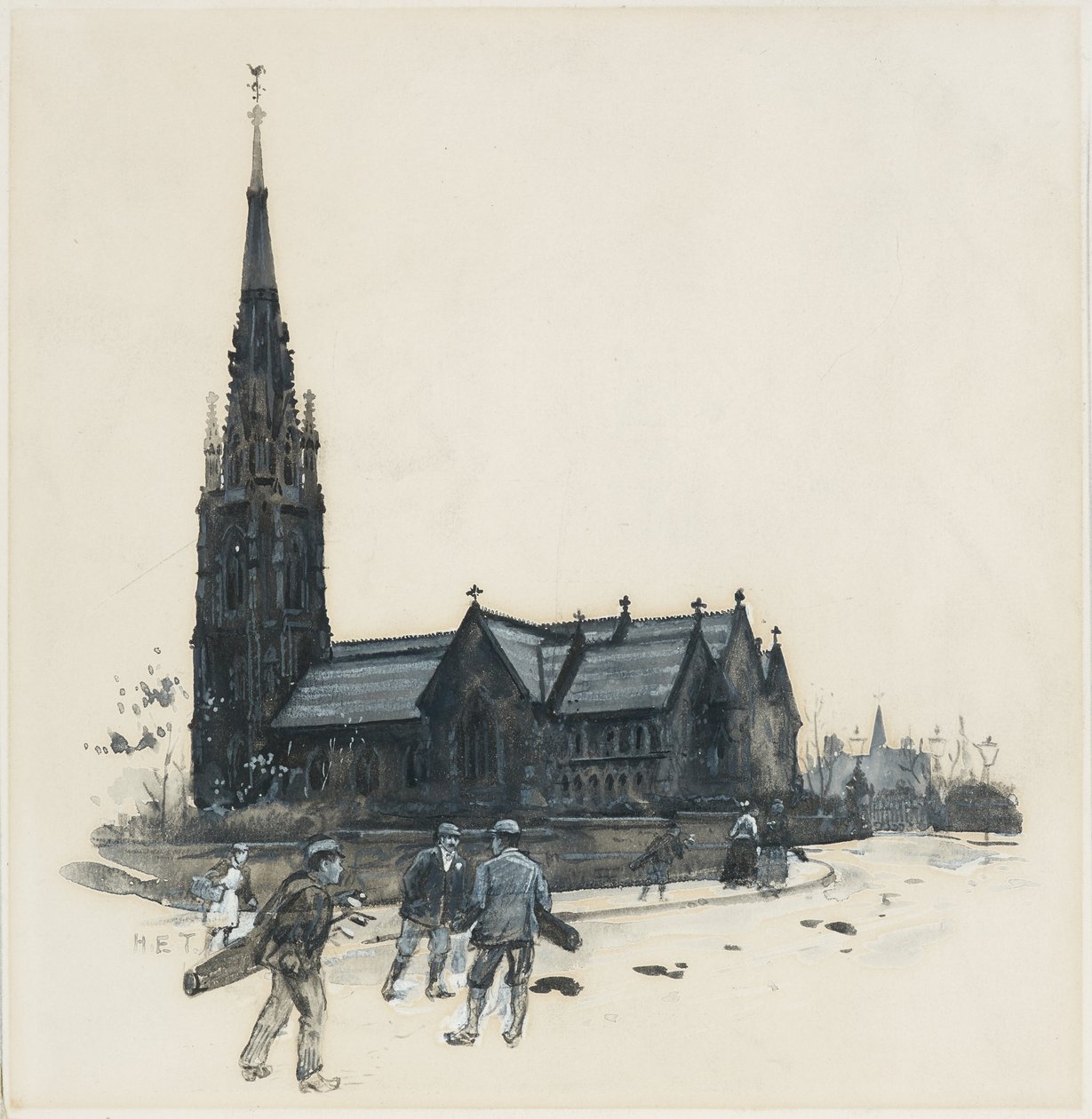 Capilla Congregacional de Broughton Park de Henry Edward Tidmarsh