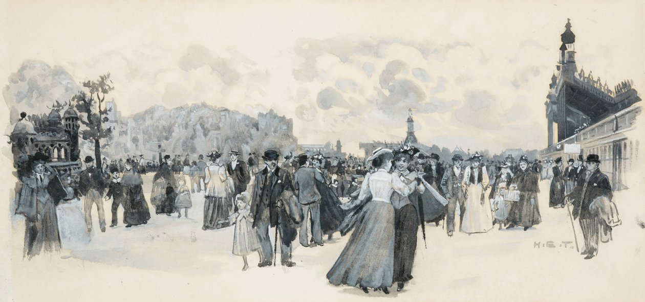En Belle Vue Gardens de Henry Edward Tidmarsh