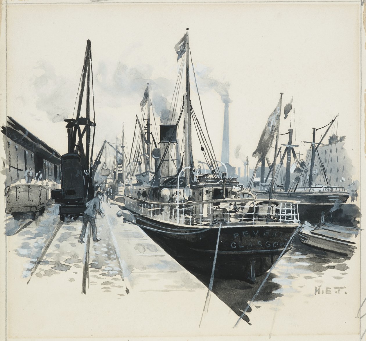 Carga en el muelle de Pomona de Henry Edward Tidmarsh