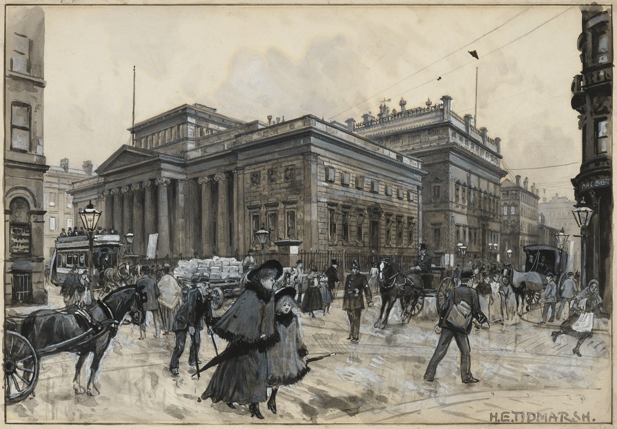 La Galería de Arte, Mosley Street, y el Atheneum de Henry Edward Tidmarsh
