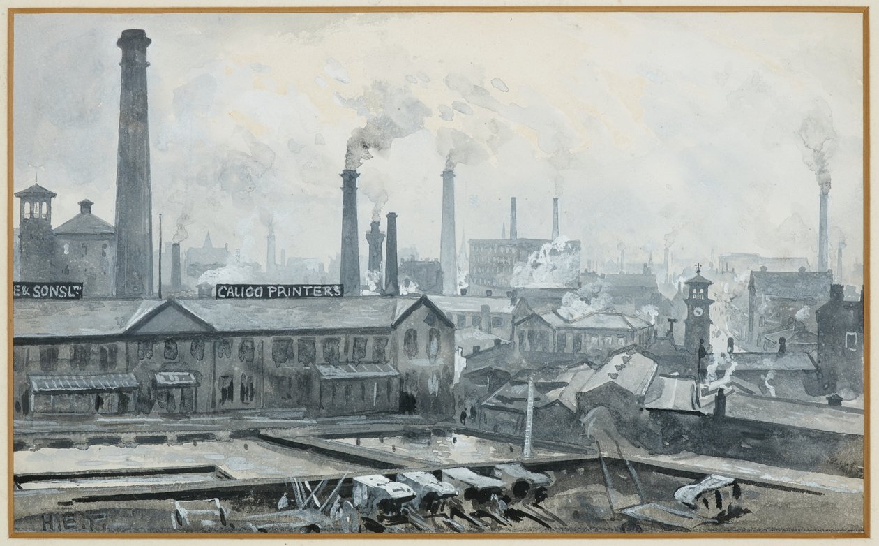 Vista desde la estación de London Road, Hoyle