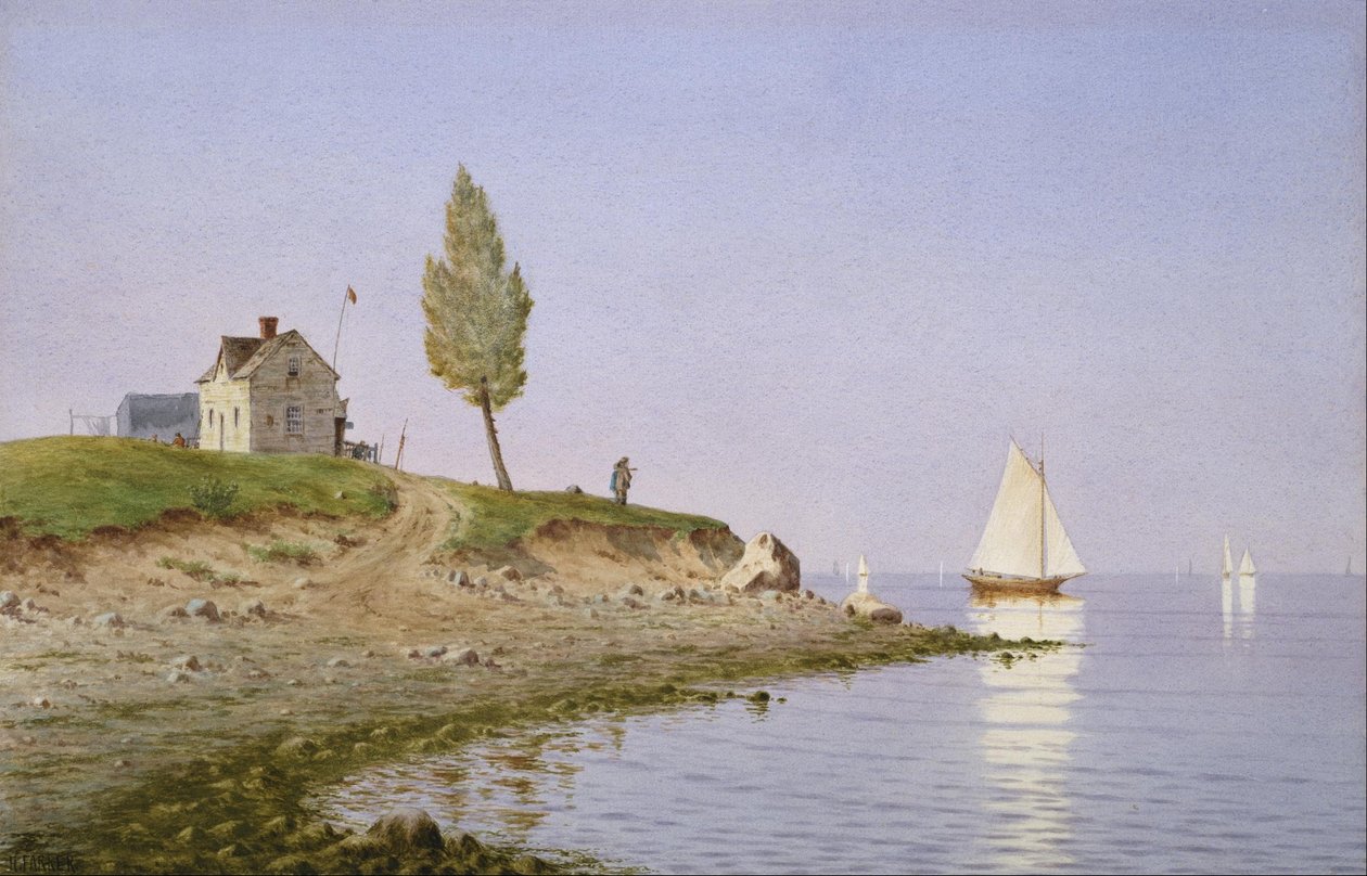 Una tarde tranquila, Long Island de Henry Farrer