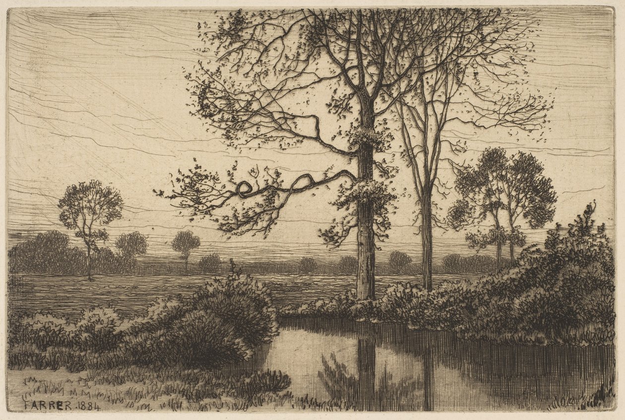 Gris y melancolía del otoño de Henry Farrer