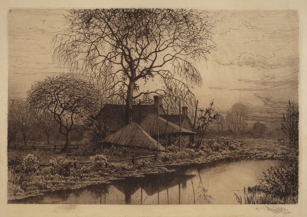 Sin título (granja, Long Island) de Henry Farrer