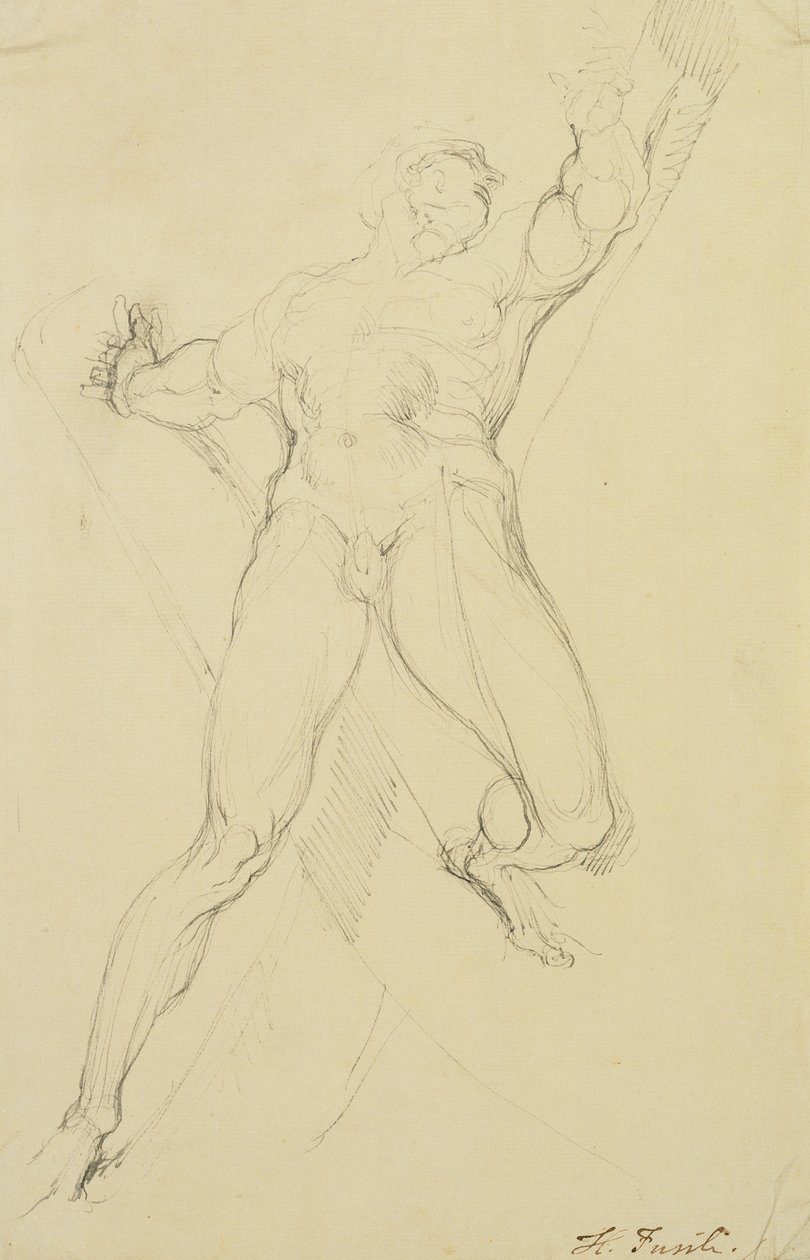 Hamán, Después de Miguel Ángel de Johann Heinrich Füssli