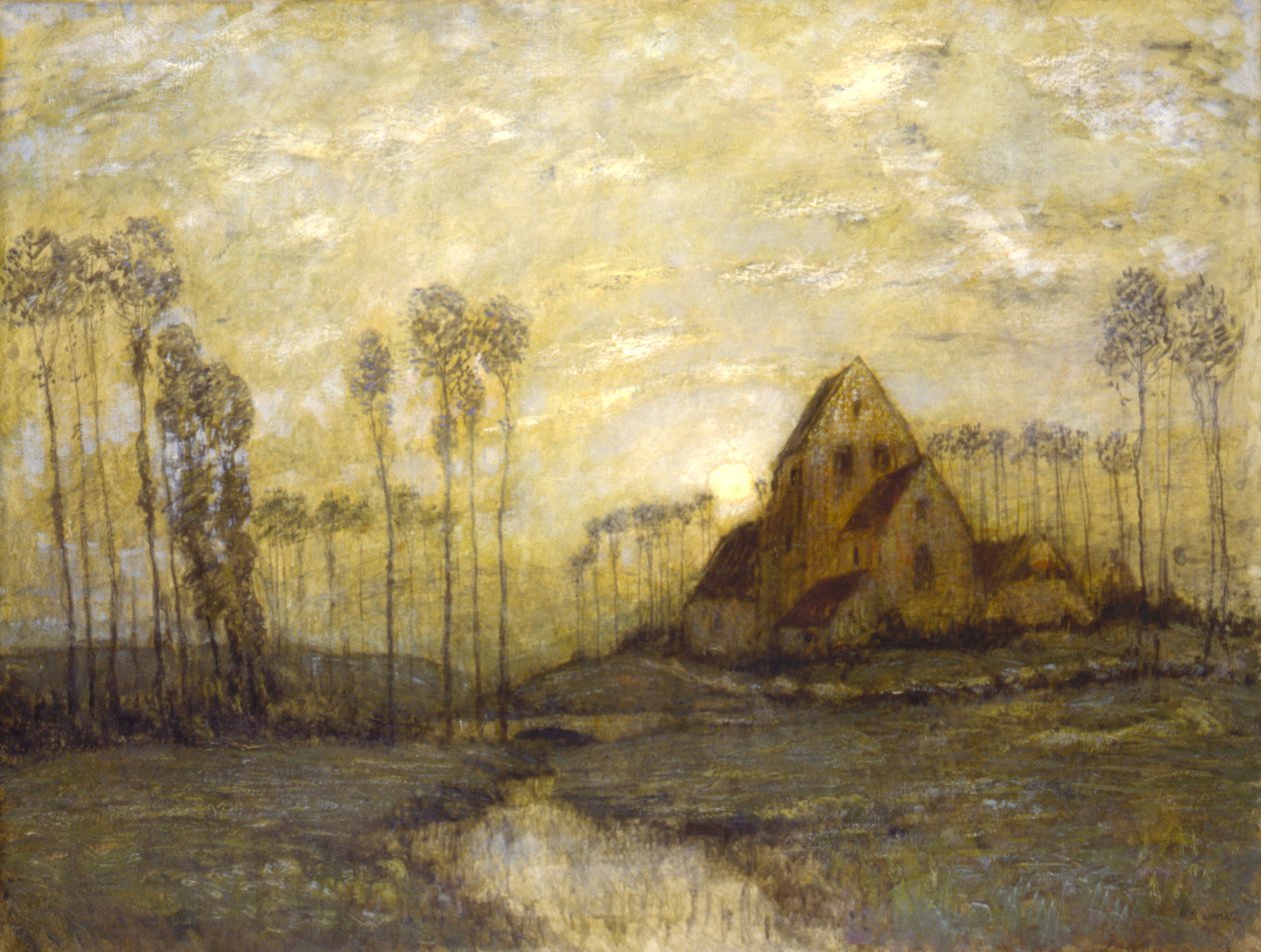 Una vieja iglesia en Montreuil de Henry Golden Dearth
