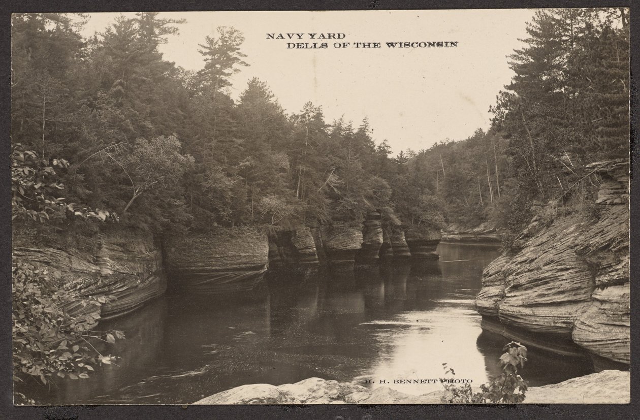 Astillero Dells del Wisconsin de Henry Hamilton Bennett