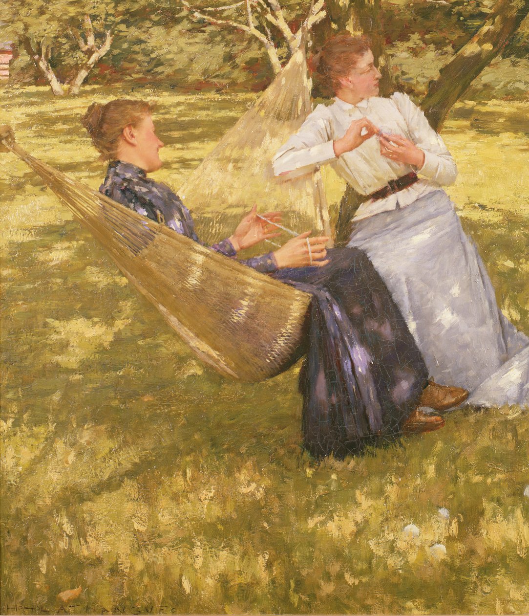 En el Huerto, 1893 de Henry Herbert La Thangue