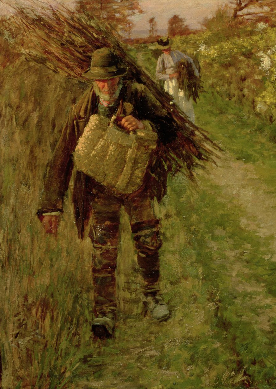 El leñador, 1894 de Henry Herbert La Thangue