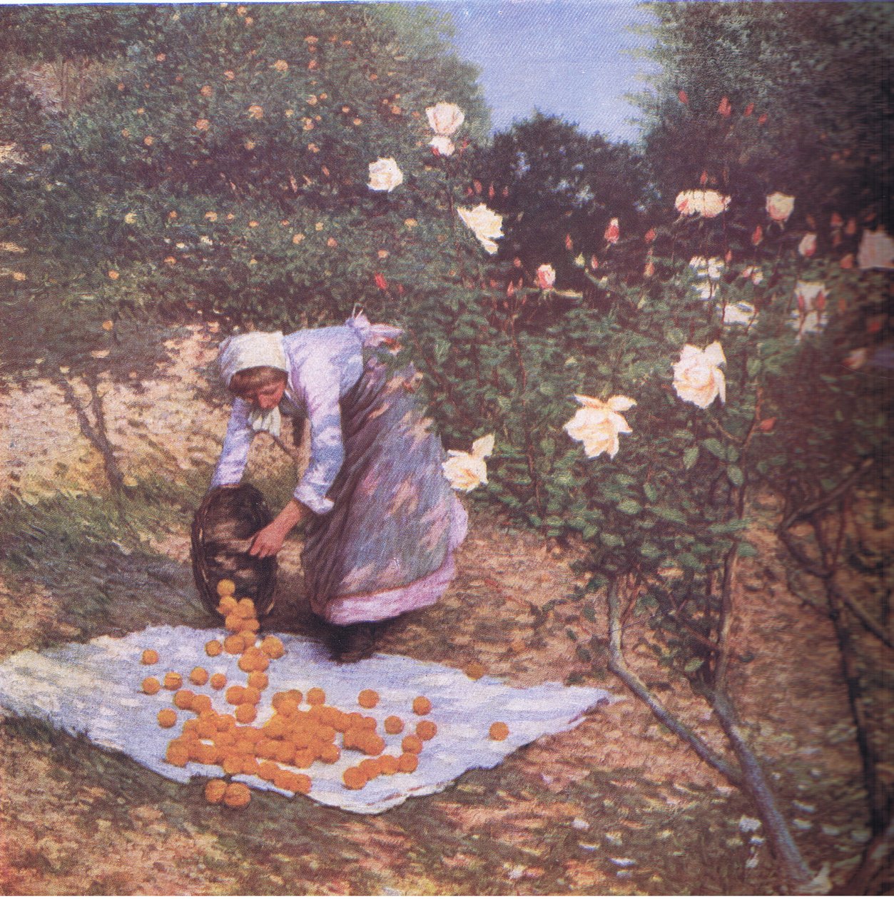 Invierno provenzal, Bibbys Annual, 1916-1917 de Henry Herbert after La Thangue