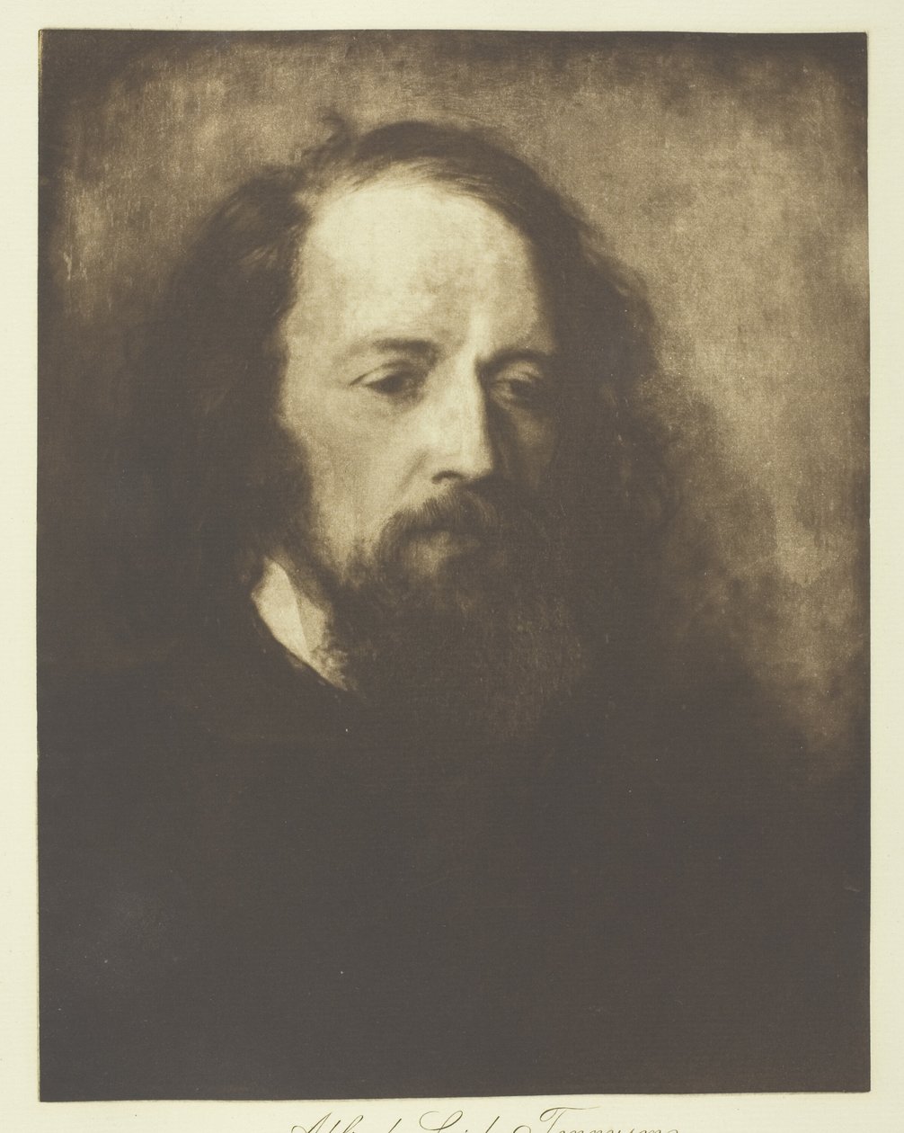 Alfred, Lord Tennyson de Henry Herschel Hay Cameron