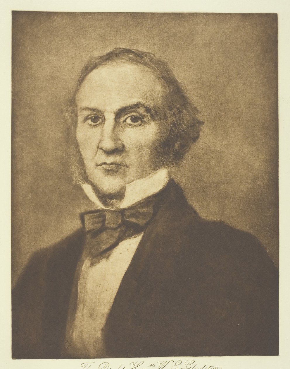 El Muy Honorable W.E. Gladstone, M.P. de Henry Herschel Hay Cameron