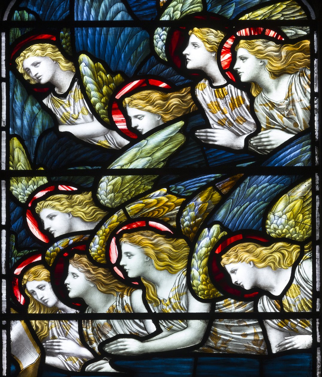 Ángeles, Adoración del Cordero de Henry Holiday