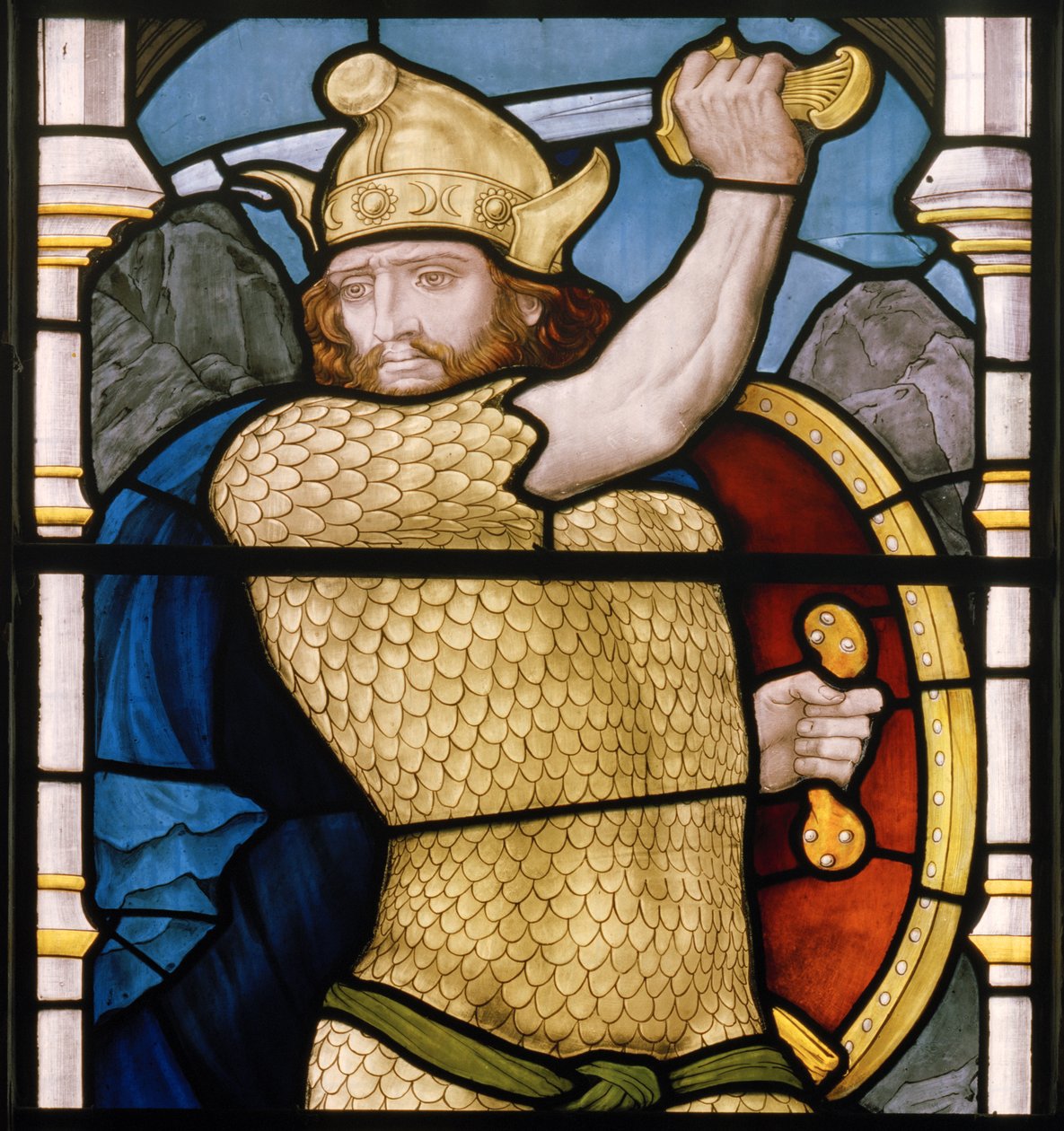 (Detalle) de Josué, 1882 de Henry Holiday